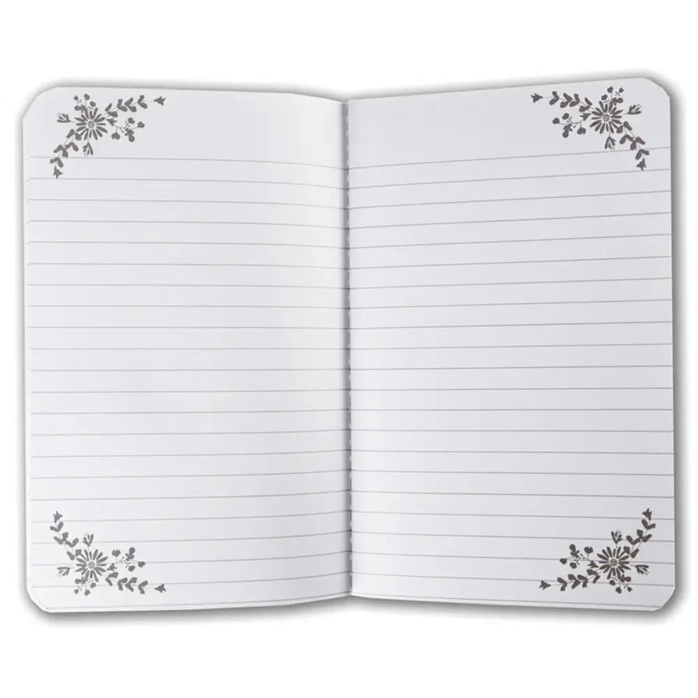 Crystal Fate Mini Notebook | Saddle-Stitched Pocket Notebook