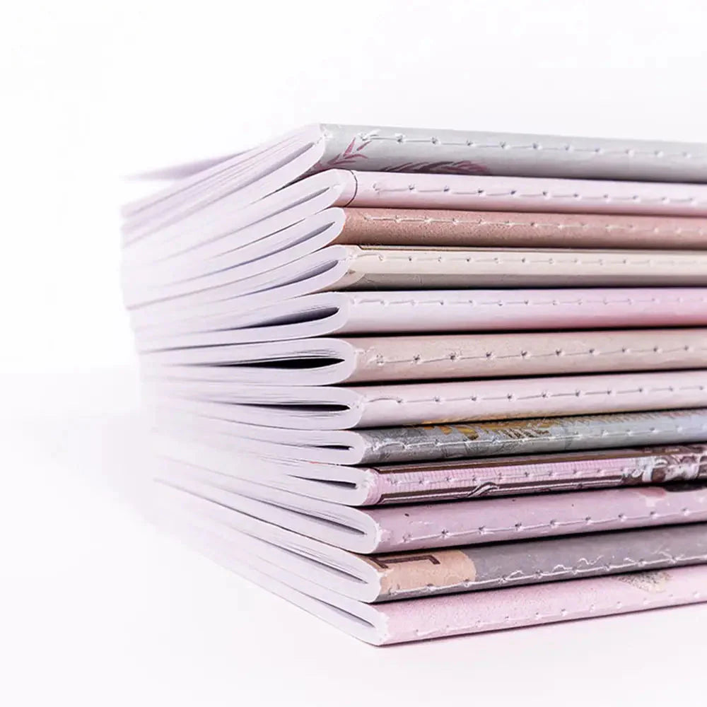 Crystal Fate Mini Notebook | Saddle-Stitched Pocket Notebook