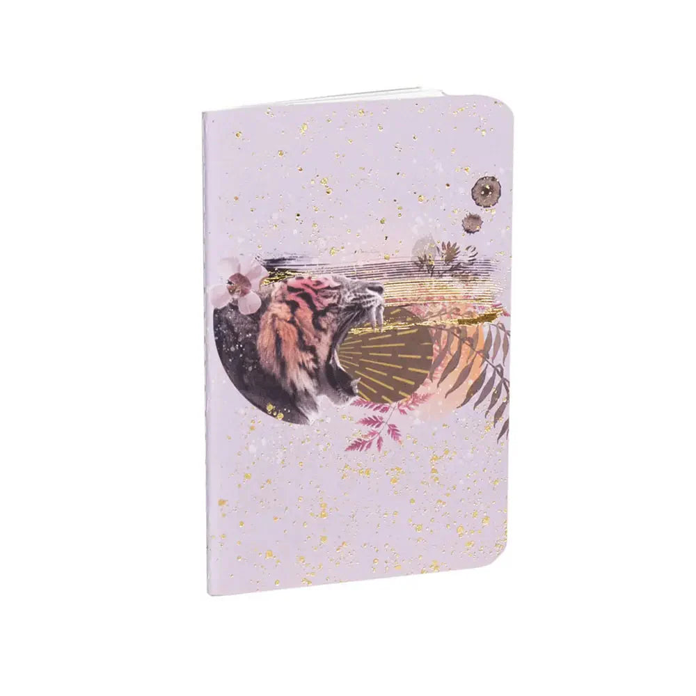 Tiger Roar Mini Book | Saddle-Stitched Pocket Notebook