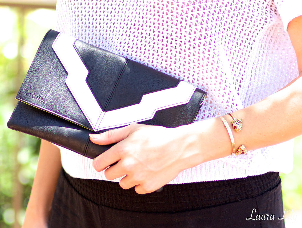Black & White Clutch (9174601228)