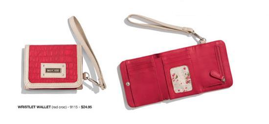 Red Croc Wristlet/Wallet (92024897561)