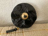 Black Flower Coin Purse