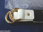 White Croc Handles w/ Gold Hardware (7611631110)