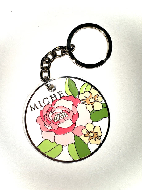 Rose Keychain (8236664586480)