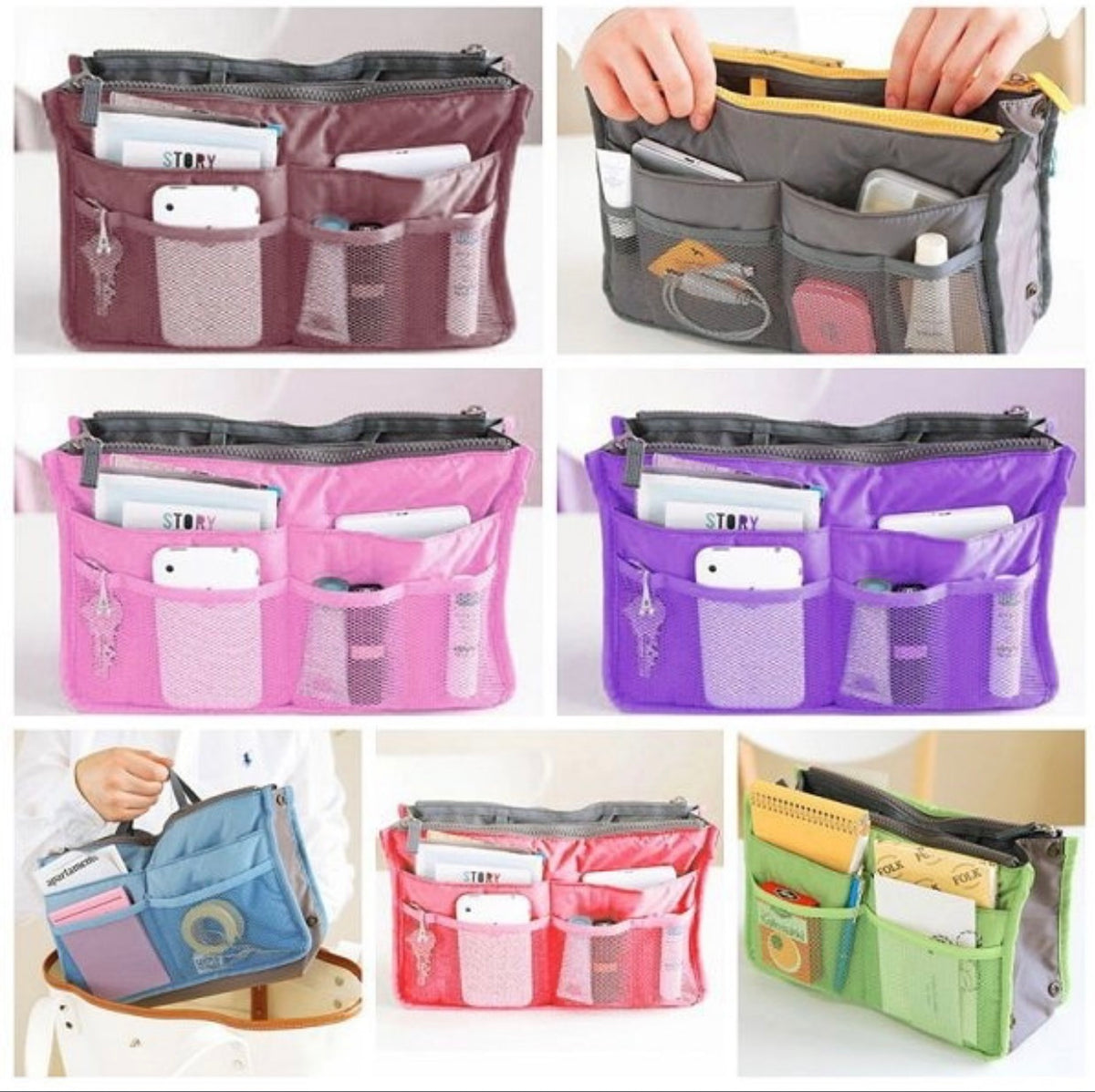 Demi/Prima Purse Organizers - 13 Colors – MICHE